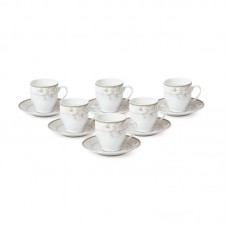 Lorren Home Trends Espresso Cup and Saucer Set LHT1678